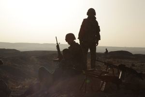 Afghan National Army — Mortar Team, Afghanistan