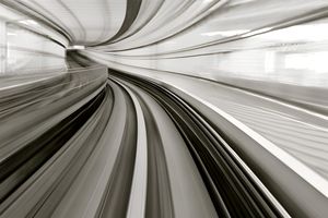 Yurikamome Automated Guideway — Motion Blur Long Exposure, Tokyo
