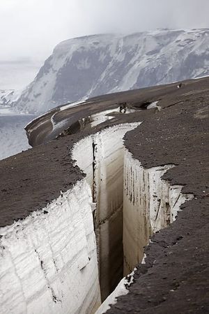 Grímsvötn Crevasse Iceland