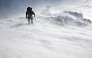 Winter Ascent, Airline Trail — White Mountains
