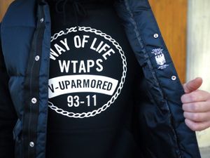 WTAPS Nylon Jacket, Black