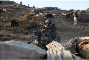 101st Airborne Soldier, Afghanistan 2010