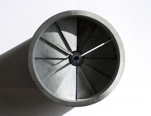 22 Design Studio 4th Dimension Concrete Clock