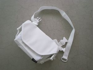 Bagjack White Messenger Bag