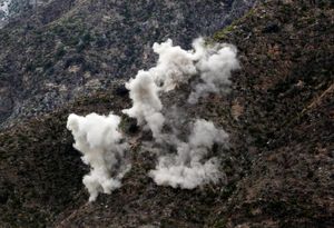 U.S. Airstrike at Outpost Bari Alai, Kunar — Erik de Castro