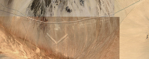 Huangyangtan Terrain Model — Aksai Chin Alignment Overlay