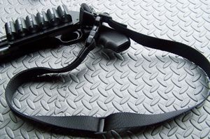 Viper Single-Point Sling on a Mossberg 500