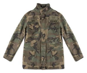 Supreme x WTAPS M-65 Jacket in Woodland Camouflage