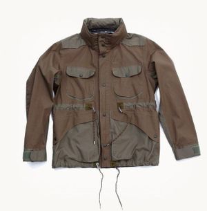 White Mountaineering Gore-Tex Paclite Shell 2-Tone Field Jacket
