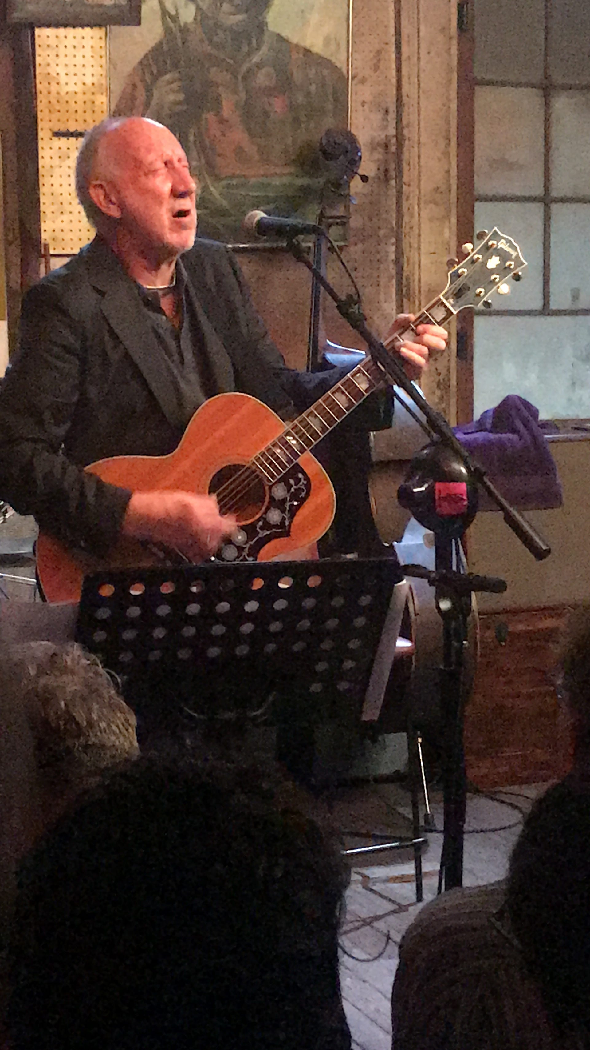 Let my love open the door.