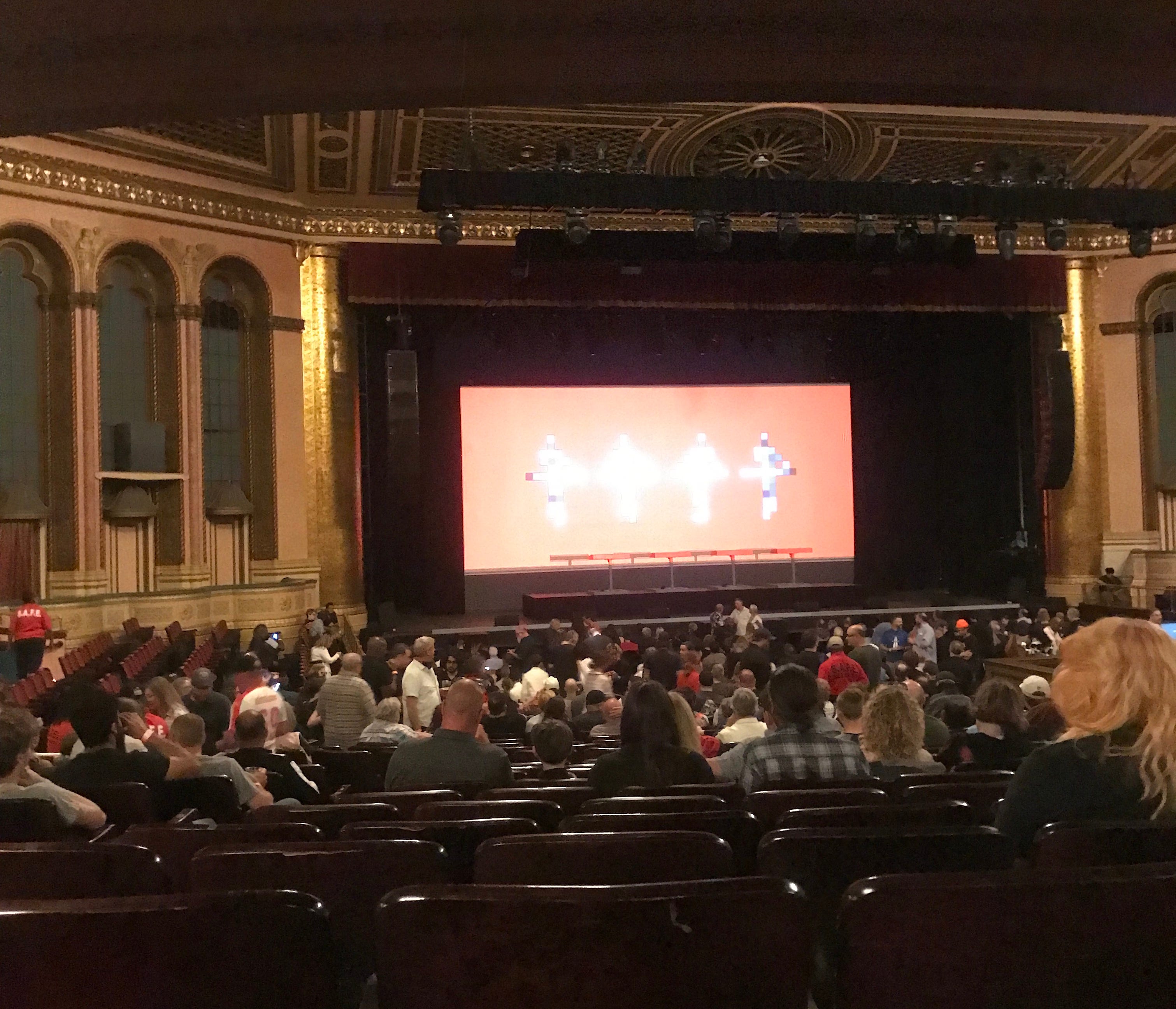 beautiful hall, good sound, horrible seats