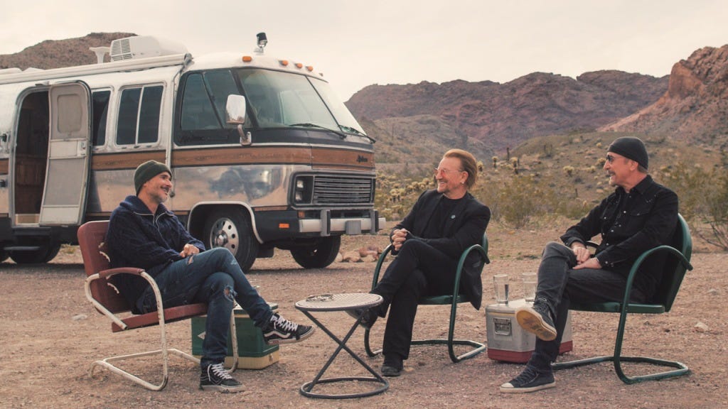 Bono Is Sorry--or Is He?--for U2's Grandiosity in New Video 'Apology' -  Variety