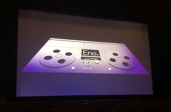 about a film about Brian Peter George St. John le Baptiste de la Salle Eno.