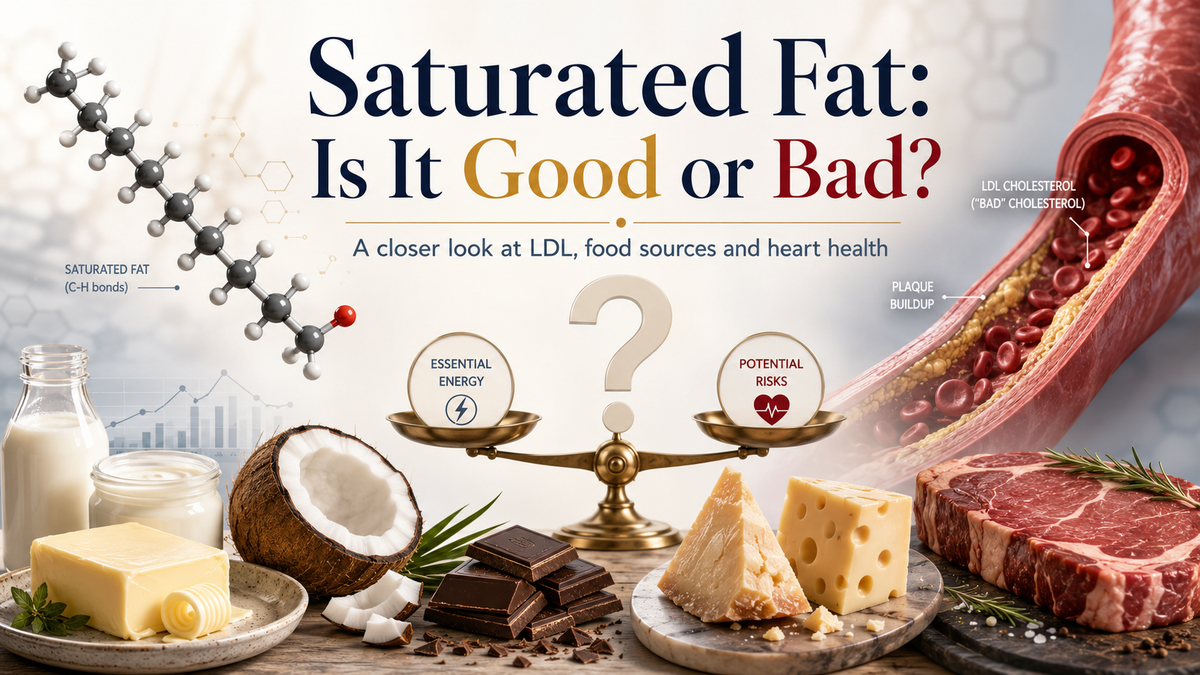 Saturated Fat - is it all bad? Part 1