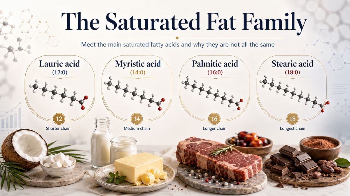 Saturated Fat - is it all bad? Part 2.  What is Saturated Fat?