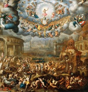 Jean Cousin the Younger's "The Last Judgement", 1585