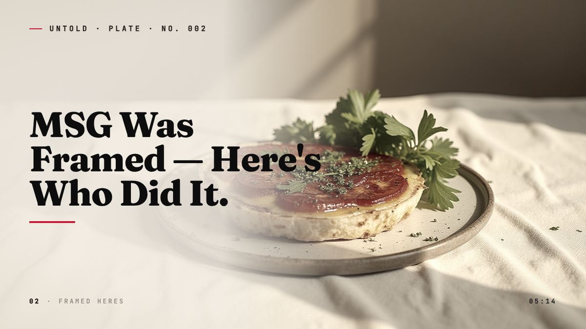 The Letter That Poisoned a Cuisine