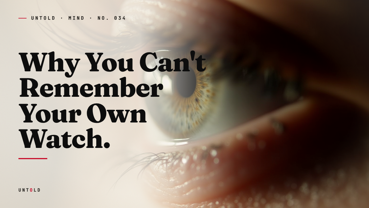The Watch You've Never Seen