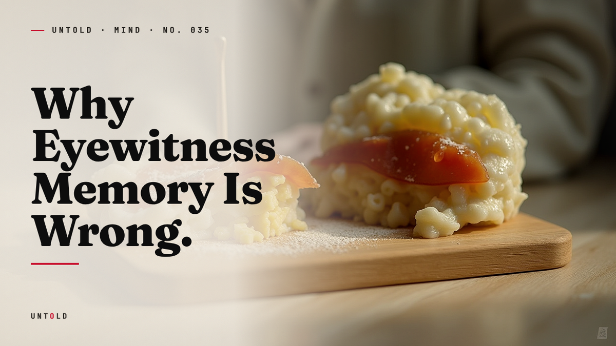 The Witness Who Was Sure