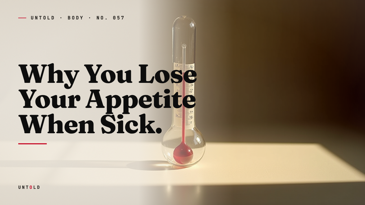 The Ancient Logic of a Missing Appetite