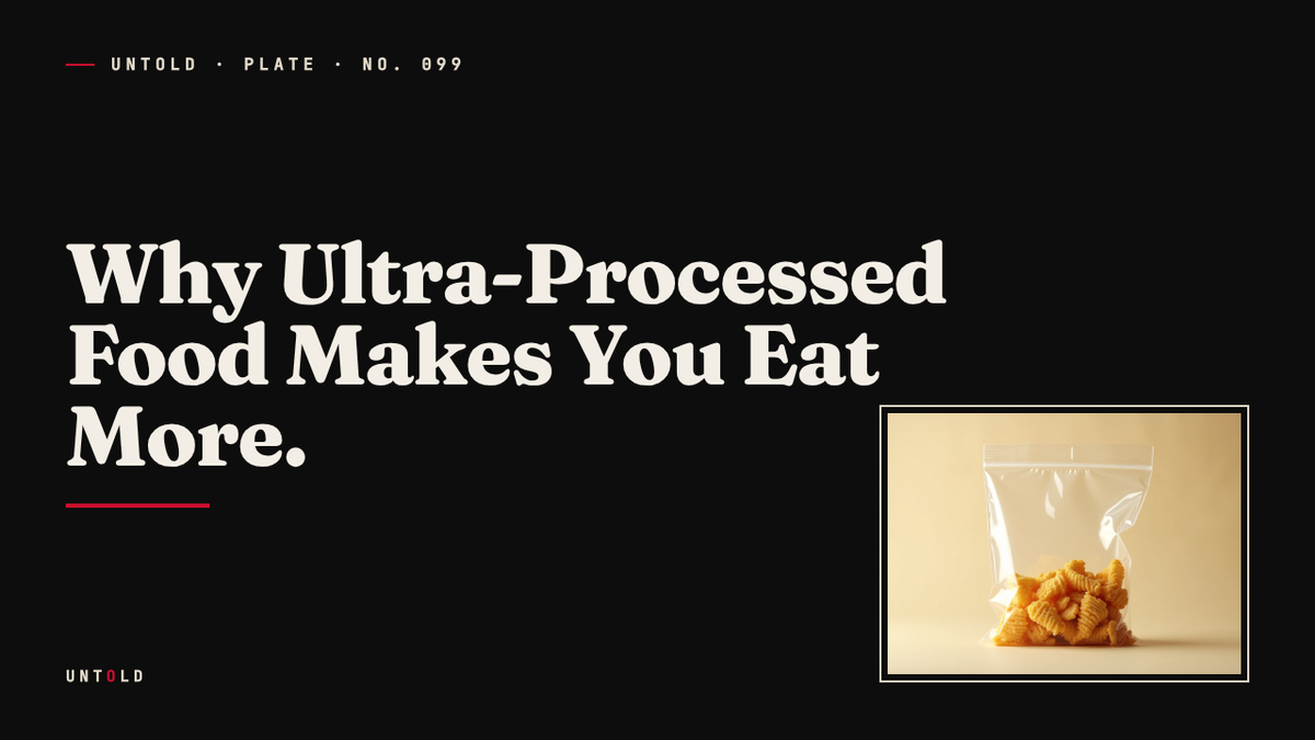The Speed at Which You Eat