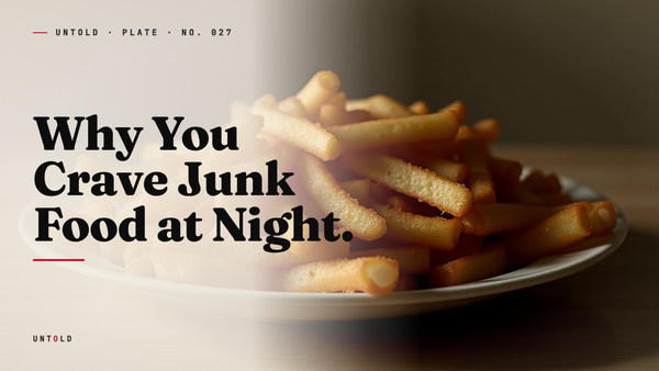 The Midnight Pull Toward Sugar and Fat
