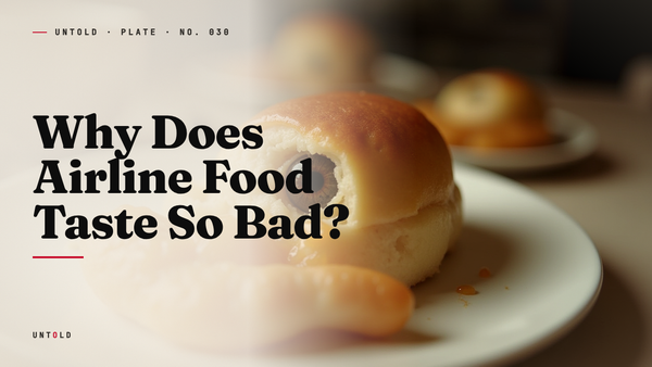 The Reason Your In-Flight Chicken Tastes Like Cardboard