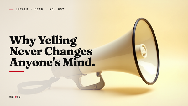 The Argument Your Brain Loses Before You Speak