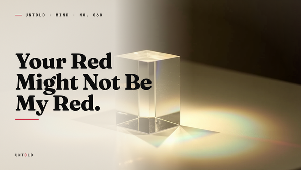 The Private Color Inside Your Head