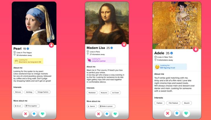 Tinder shows that words are the real work of art plus...5 more campaigns leveraging artistic masterpieces.