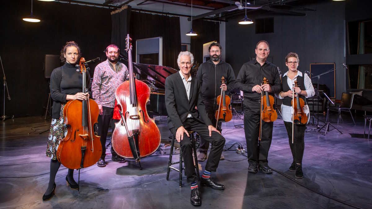 Yves Léveillé's band for L'échelle du temps