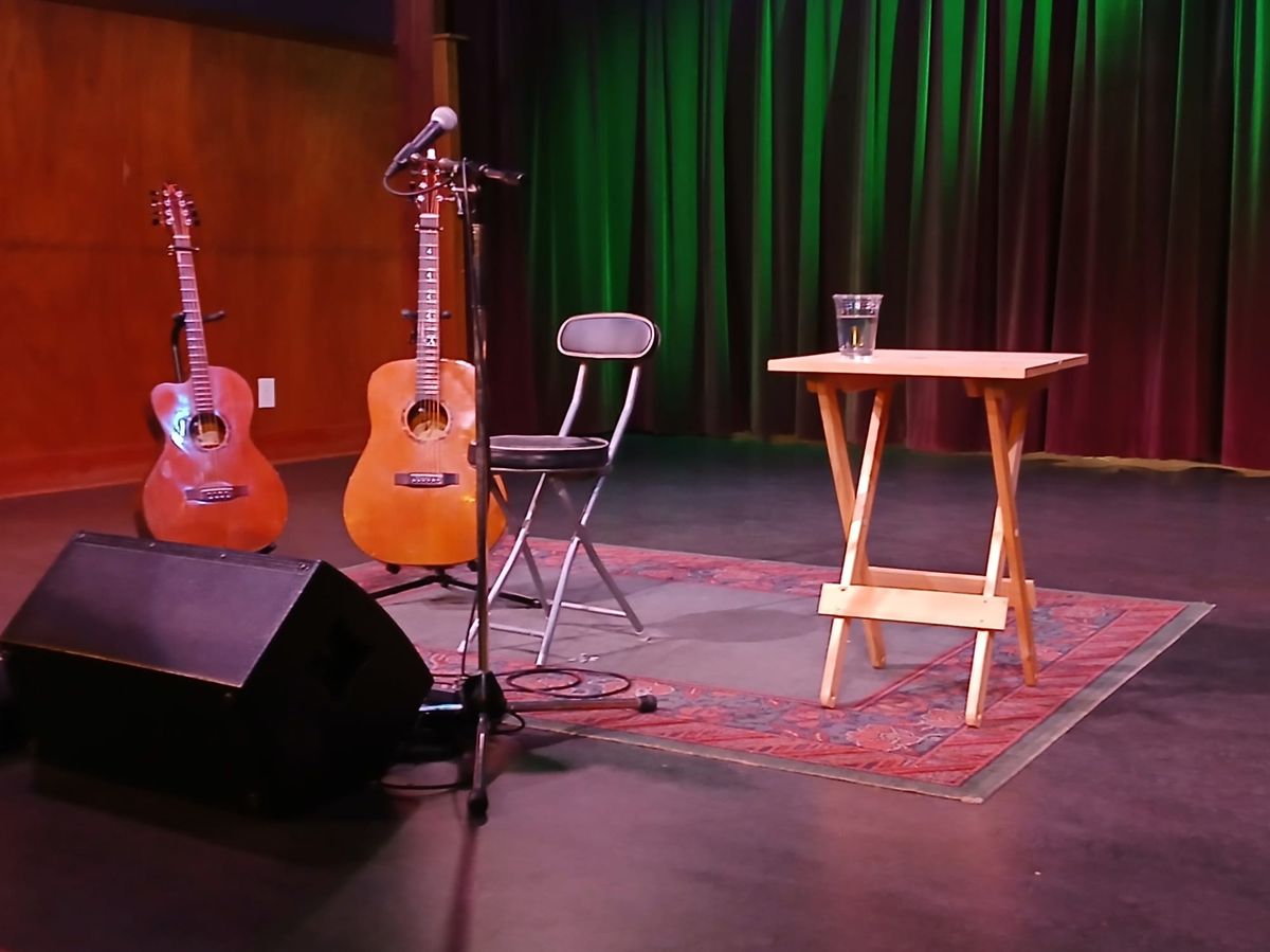 Octave mandolin and guitar at the Rogue