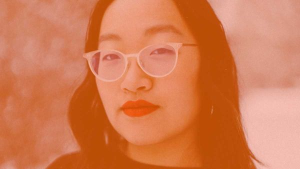 Photo of Cindy Dai-Thiessen, cropped and edited for the Rhythm Changes Podcast (Music Heals)