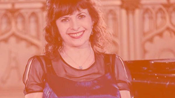 Photo of Catherine Wilson, cropped and edited for the Rhythm Changes Podcast (Euterpe: Music is the Key)