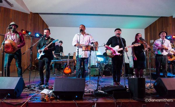 The BC World Music Collective performs for Home Routes