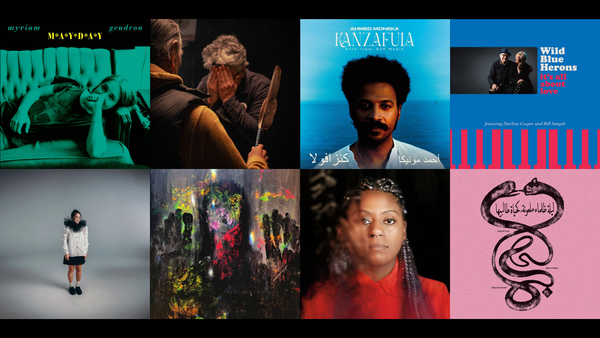 Album covers from March 27-29 artists