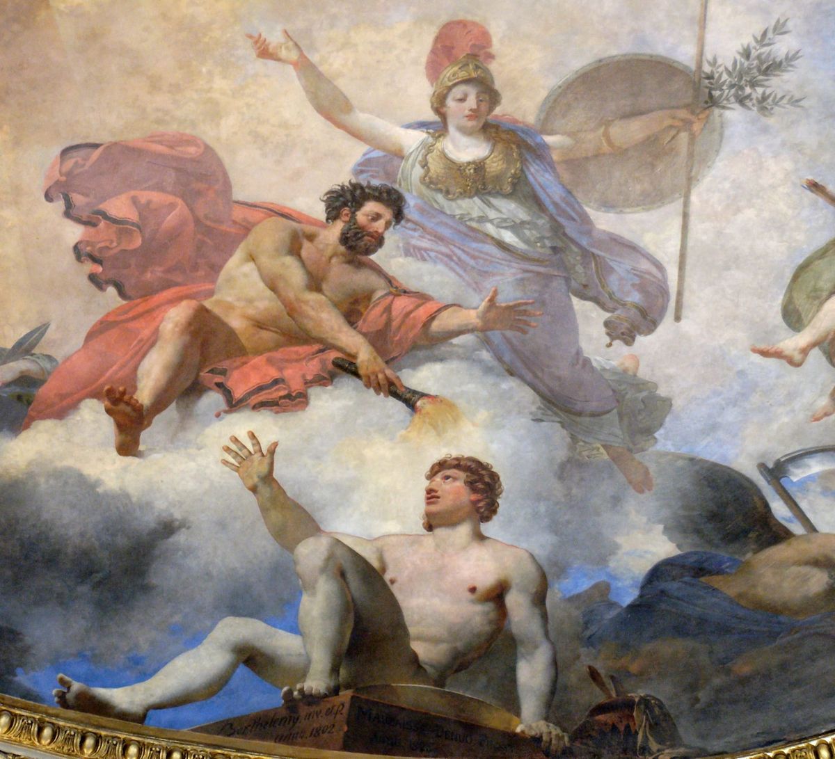 Prometheus Creates Mankind