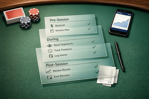 Poker Session Checklist: Track Every Detail