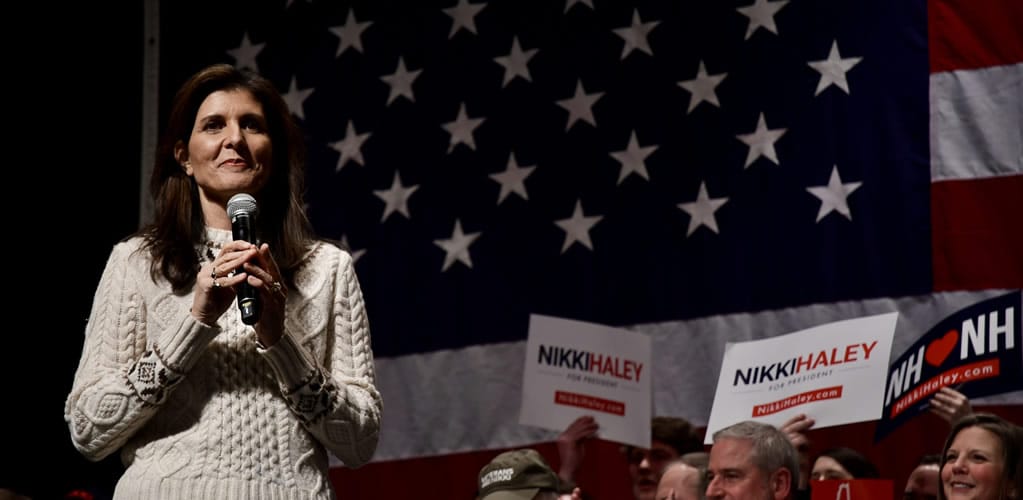 … nevertheless, she persisted. Is that the Nikki Haley agenda?