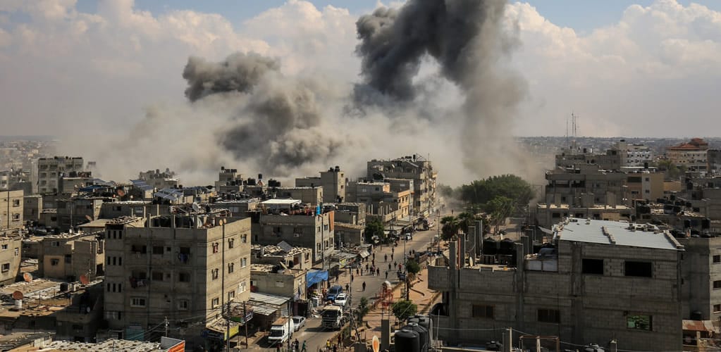 Gaza war: Countries selling Israel weapons are violating international law