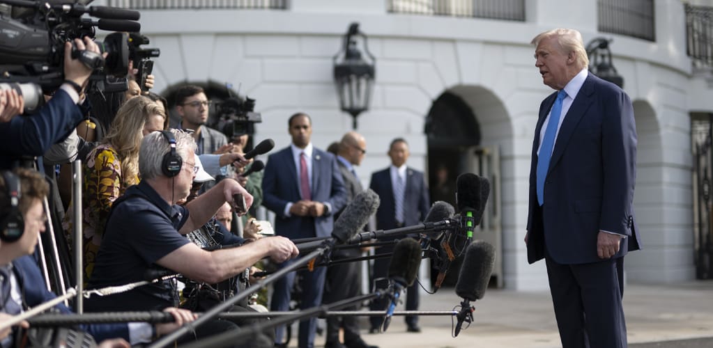Donald Trump’s first 100 days have badly damaged trust in America both economically and as an ally