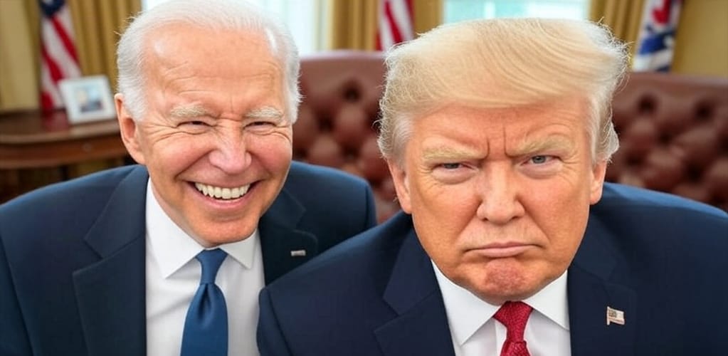 100 days in office: Joe Biden beats Donald Trump
