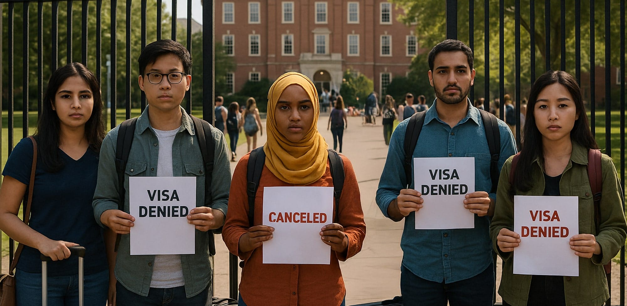 Fewer international students are coming to the US, costing universities and communities that benefit from these visitors