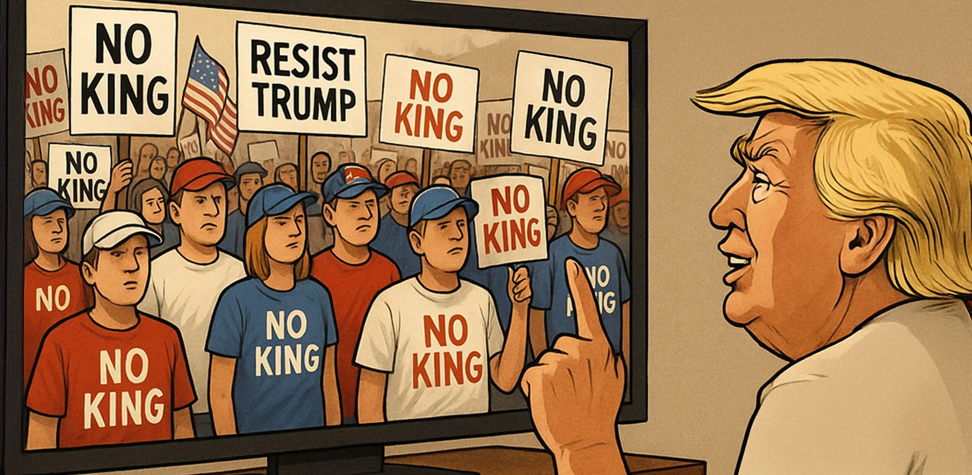No king? What about Emperor Trump?
