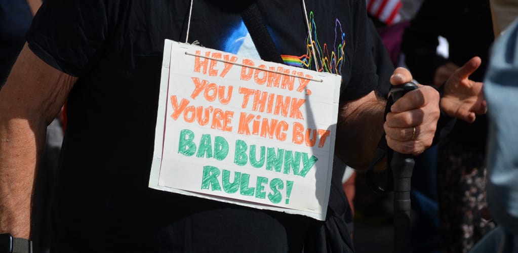 Ignoring the fear of Bad Bunny is self-destructive to American Democracy