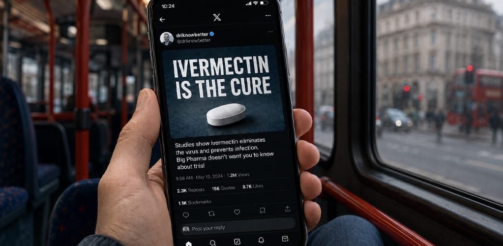 Ivermectin misinformation returns as Hantavirus outbreak revives a COVID-era myth