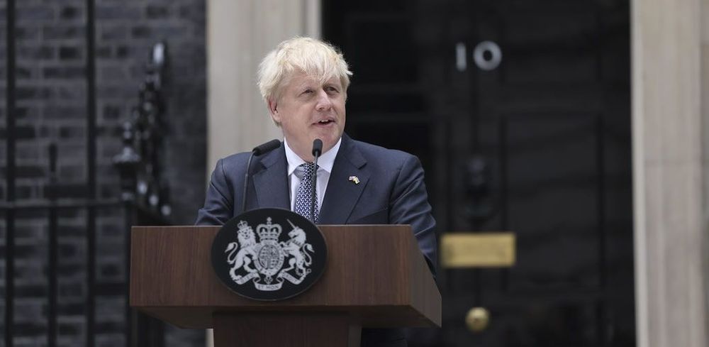 Boris Johnson’s reluctant resignation. post image