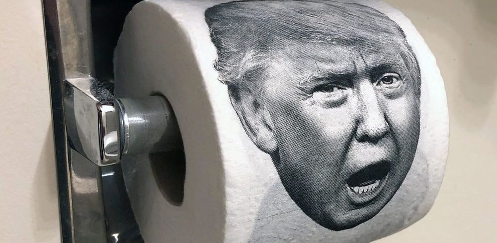 New photos suggest how Trump, flush with power, may have sent official documents down the toilet. post image