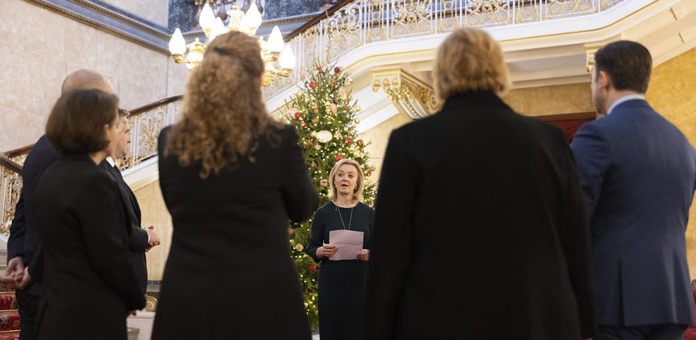 The last white woman, Liz Truss. post image