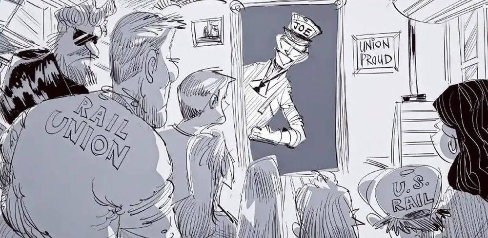 Biden Rail post image